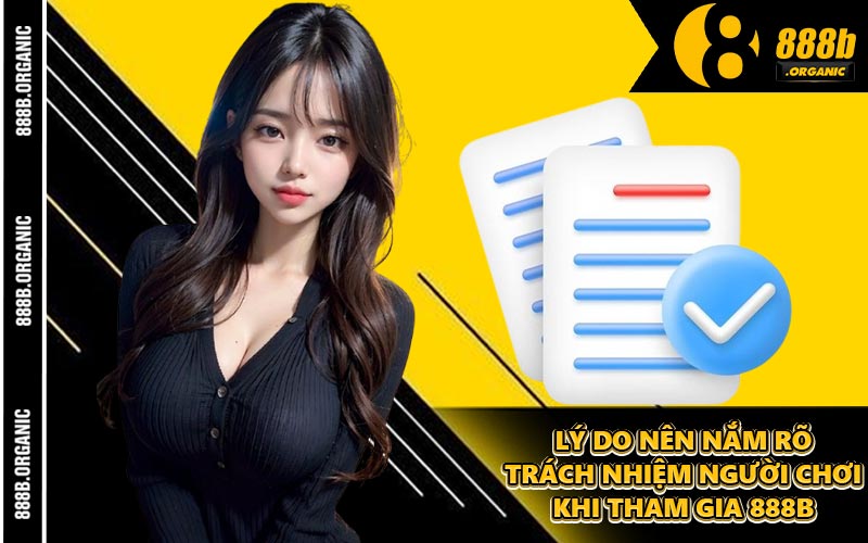 Lý Do Nên Nắm Rõ Trách Nhiệm Người Chơi Khi Tham Gia 888B